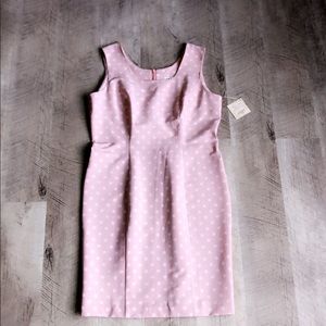 Light Pink Polkadot Dress by the brand Apart